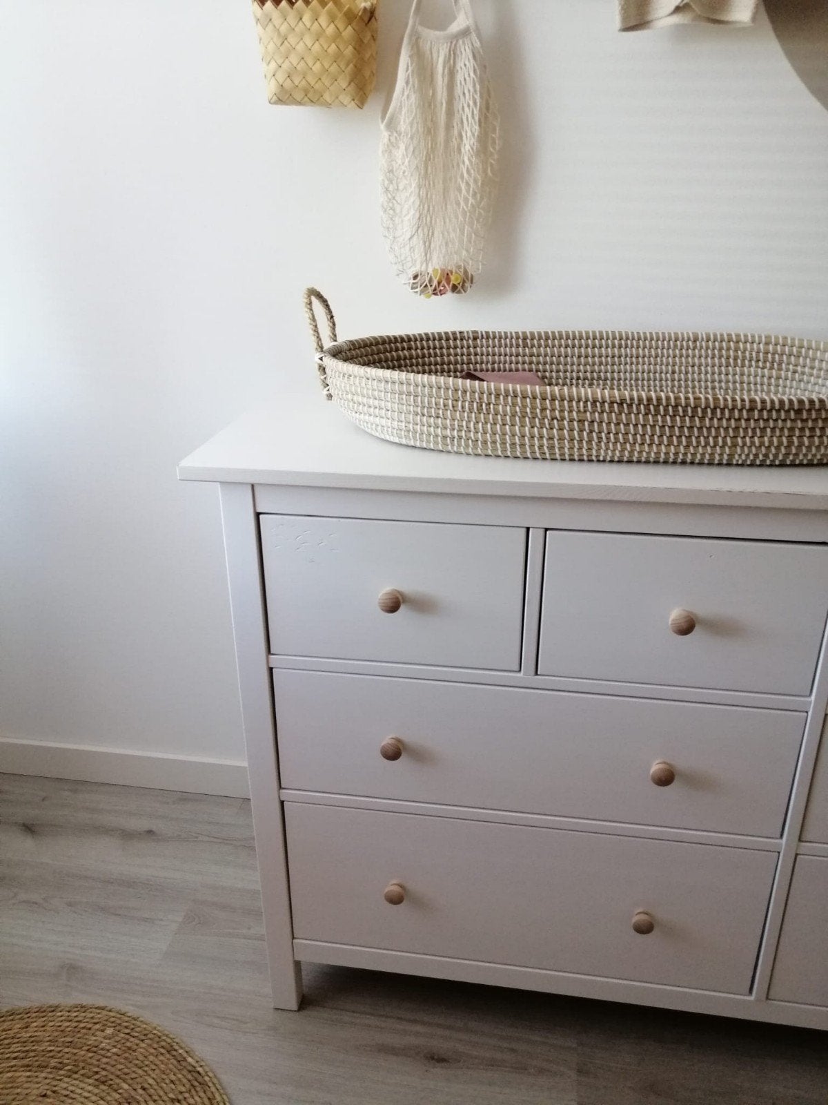 KOOPJE!! IKEA HEMNES ladekast 8 lades wit gebeitst 160x96, Ophalen, Gebruikt, 5 laden of meer, Minder dan 100 cm