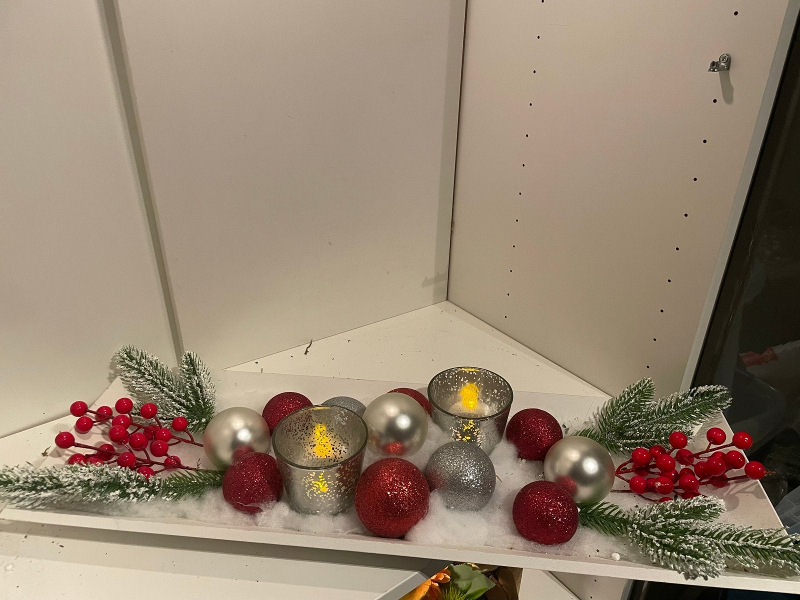Tafelstuk opgemaakt voor kerst, Diversen, Ophalen, Zo goed als nieuw