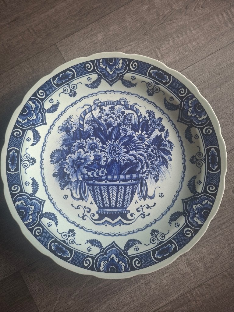 Boch Delfts blauwe schaal, Ophalen