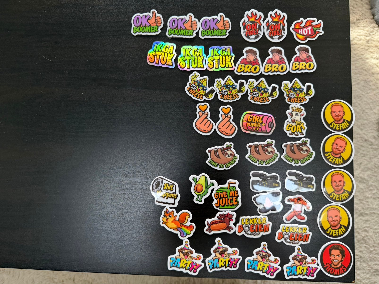 Jumbo Stuk stickers 0,40 per stuk, Verzamelen, Jumbo, Ophalen of Verzenden