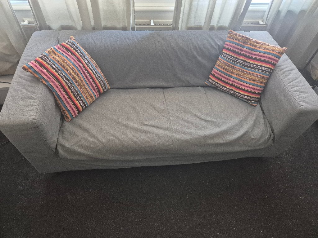2-zitsbank/ klippan, Ophalen, Gebruikt, 150 tot 200 cm, Tweepersoons