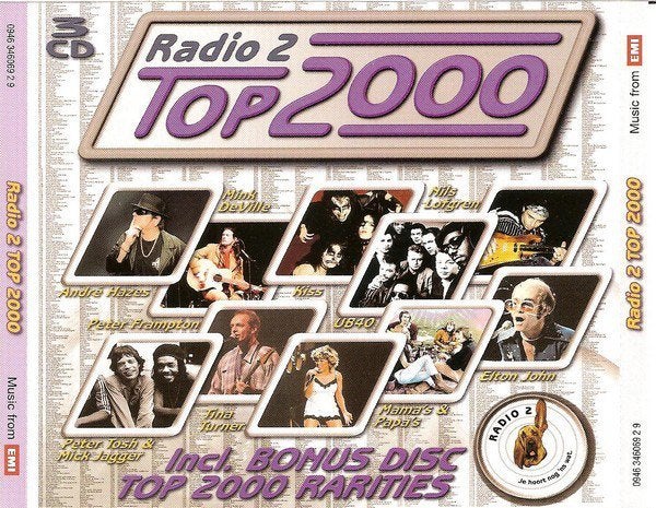 Radio 2 Top 2000 Editie 2005 3XCD, Verzenden, Zo goed als nieuw, Album