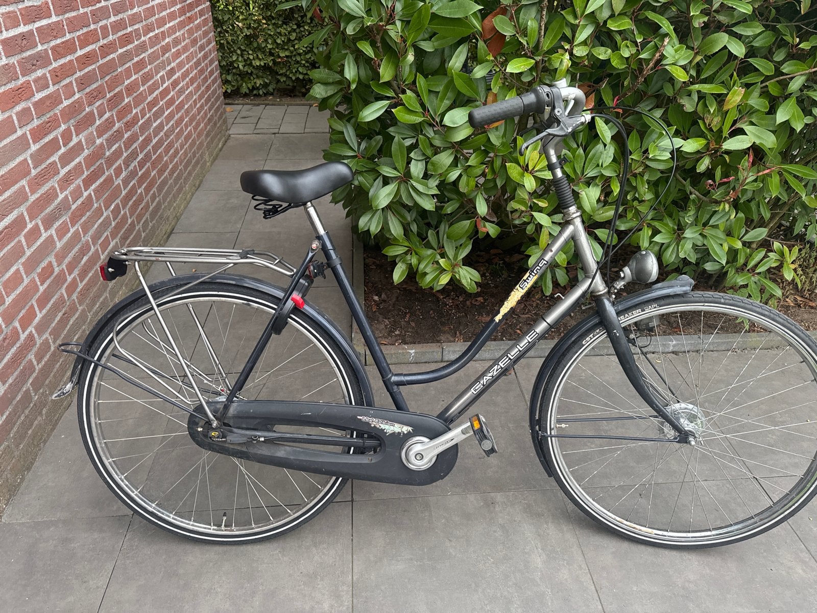 Gazelle Damesfiets - 3 versnellingen, frame 57 cm, Ophalen, Gebruikt, Versnellingen, 56 cm of meer