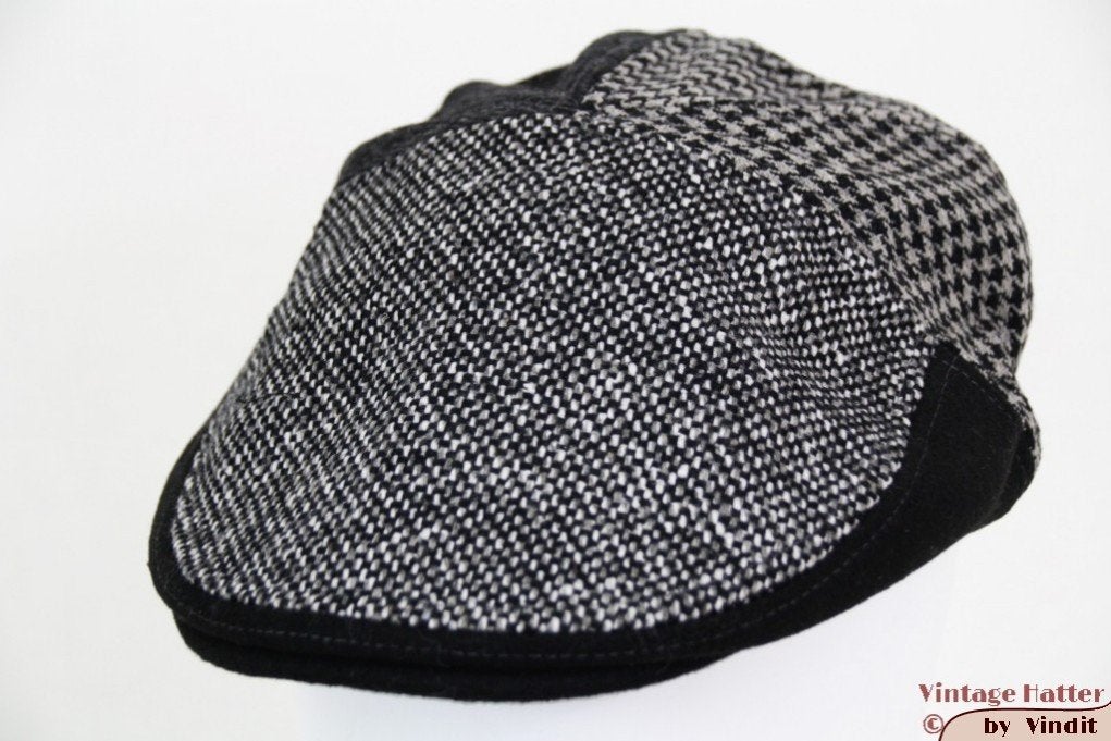 Flatcap Platte pet Hawkins 3 patronen grijs 58 en 59 nieuw, Kleding | Heren, Hoeden en Petten, Nieuw, Ophalen of Verzenden, Pet