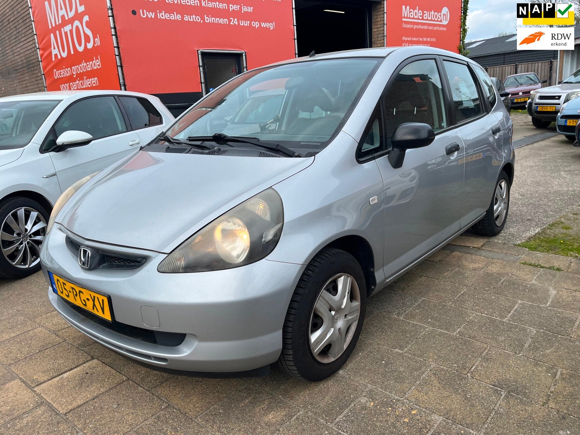 Honda Jazz 1.2 S / airco incl nieuwe apk, Auto's, Voorwielaandrijving, 450 kg, 4 cilinders, Origineel Nederlands
