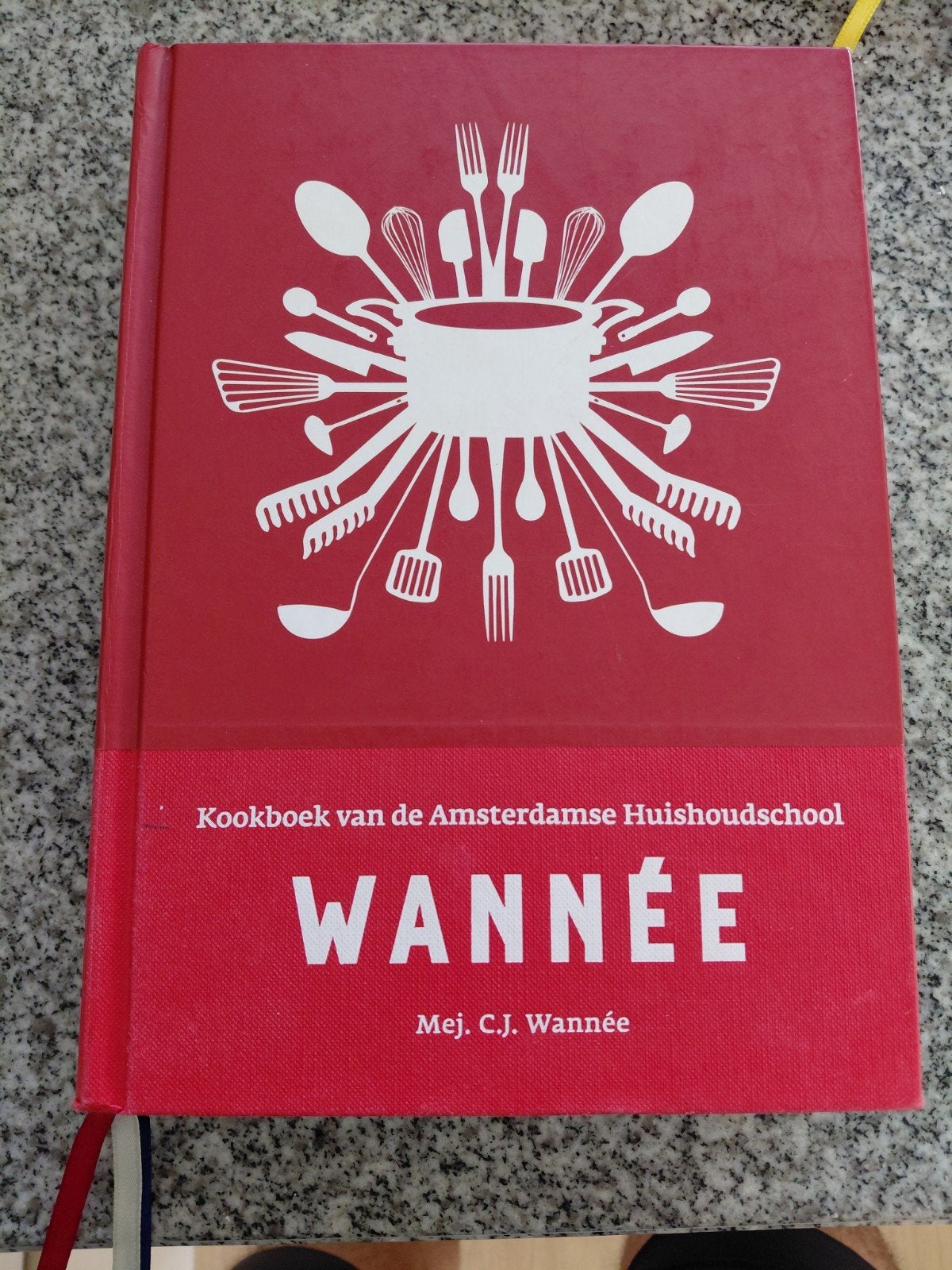 Kookboek van de Amsterdamse Huishoudschool - WANNÉE, Boeken, Kookboeken, Ophalen, Zo goed als nieuw, Hoofdgerechten, Nederland en België