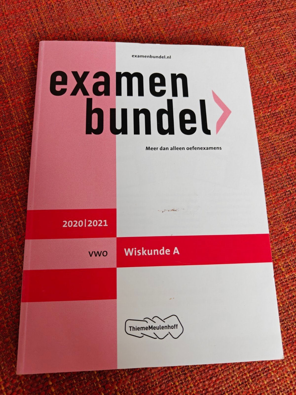 Examenbundel VWO Wiskunde A 2020/2021, Boeken, Schoolboeken, Ophalen, Zo goed als nieuw, VWO, Wiskunde A