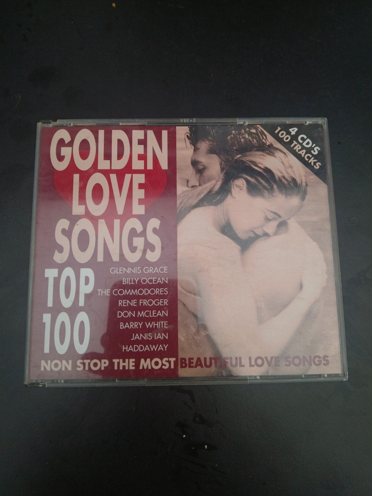 Golden Love Songs Top 100 - 4 CD's met 100 tracks, Gebruikt, Pop, Ophalen of Verzenden, Verzamelalbum