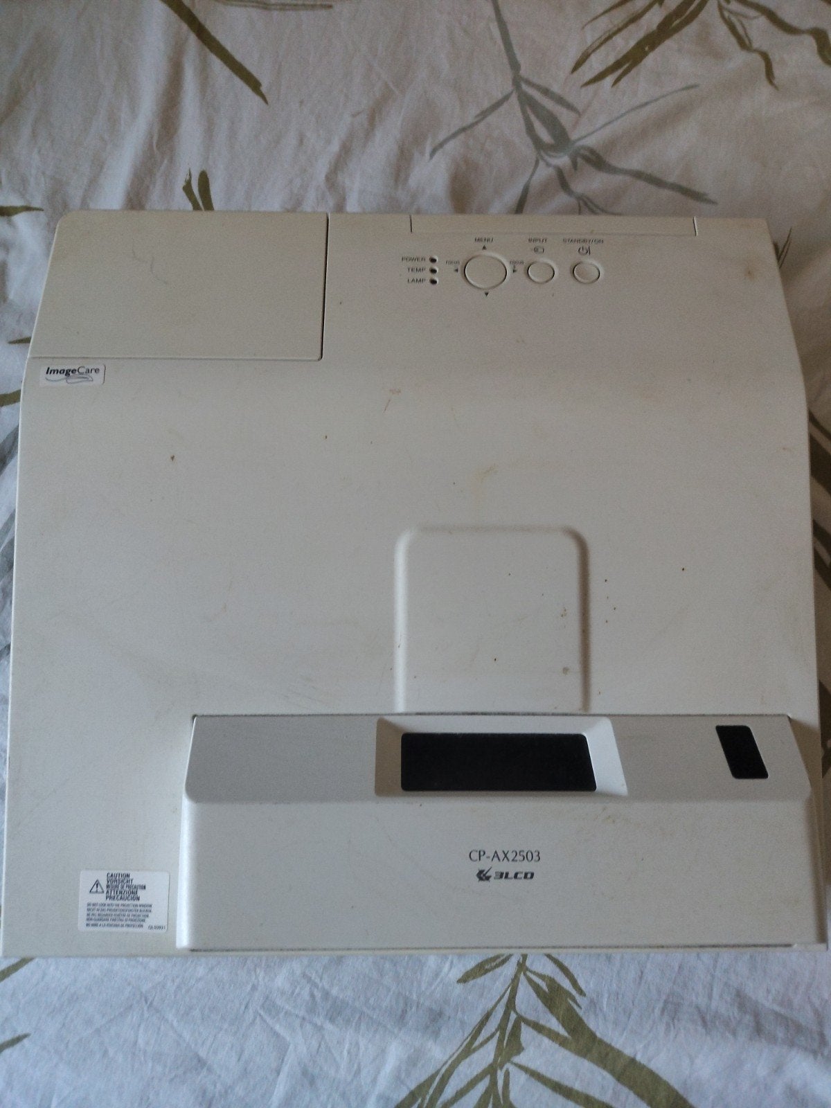 Hitachi CP-AX2503 LCD Projector met afstandsbediening, Gebruikt, Ophalen of Verzenden, LCD, Overige resoluties