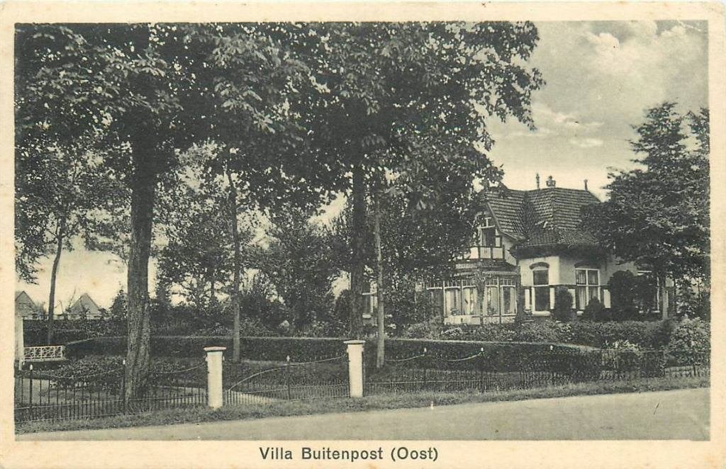 388-298-019 Buitenpost Villa Buitenpost, Verzenden, Voor 1920, Friesland