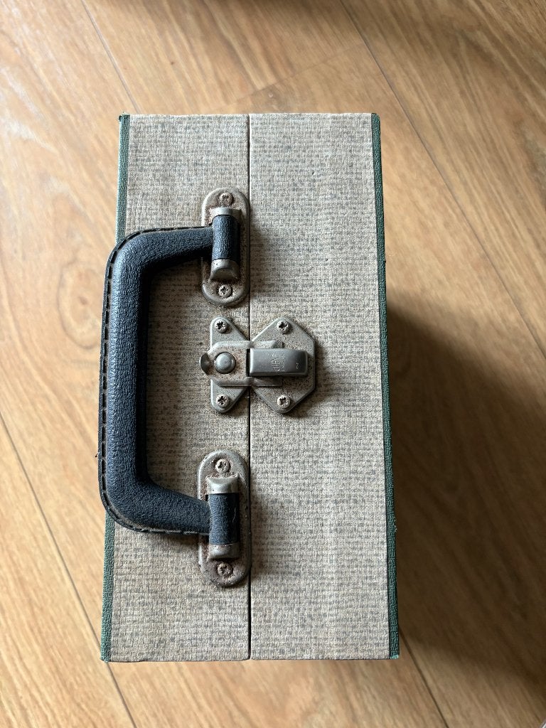Retro single koffertje, Ophalen of Verzenden, Huis en Inrichting