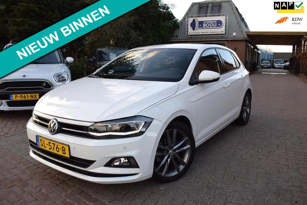 Volkswagen Polo 1.0 TSI 116PK Highline XENON-LED/NAVI/ADAP C, Gebruikt, Origineel Nederlands, Bedrijf, Handgeschakeld