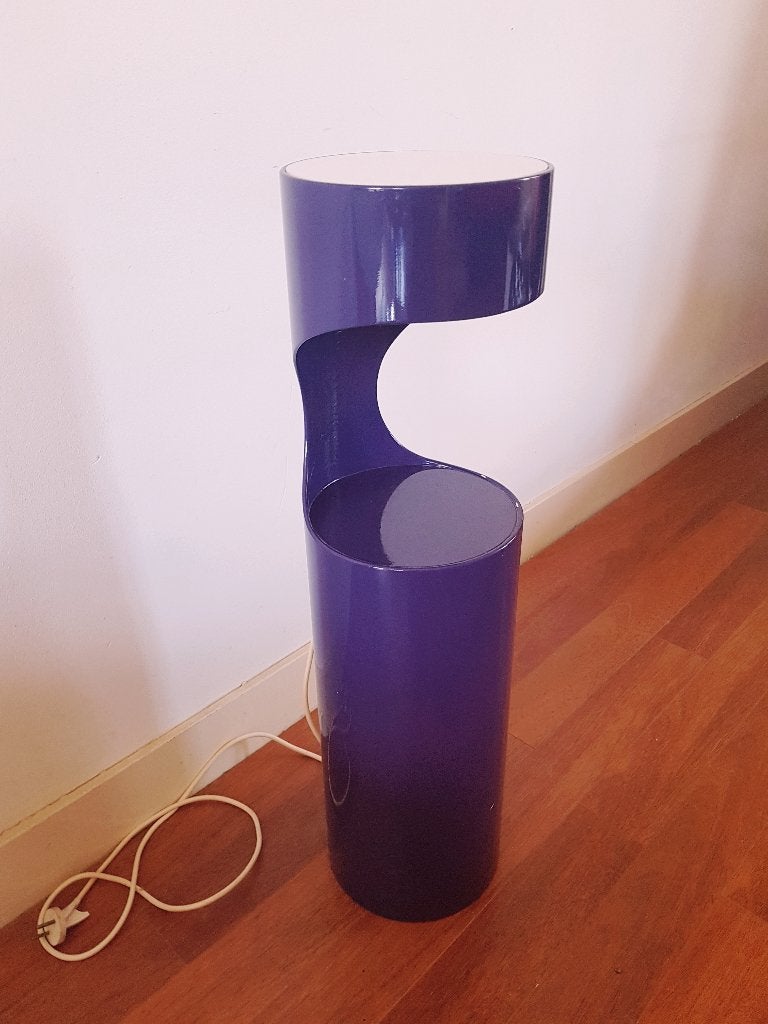 Nebu Space Age lamp vintage jaren 60, Kunststof, Ophalen of Verzenden, Zo goed als nieuw, Minder dan 100 cm