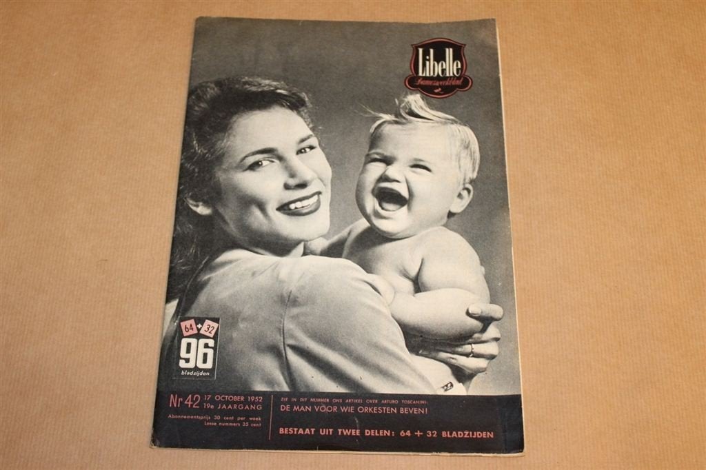 Vintage magazine - Libelle Nr. 42 - 1952, Ophalen of Verzenden, 1940 tot 1960, Knipsel(s)