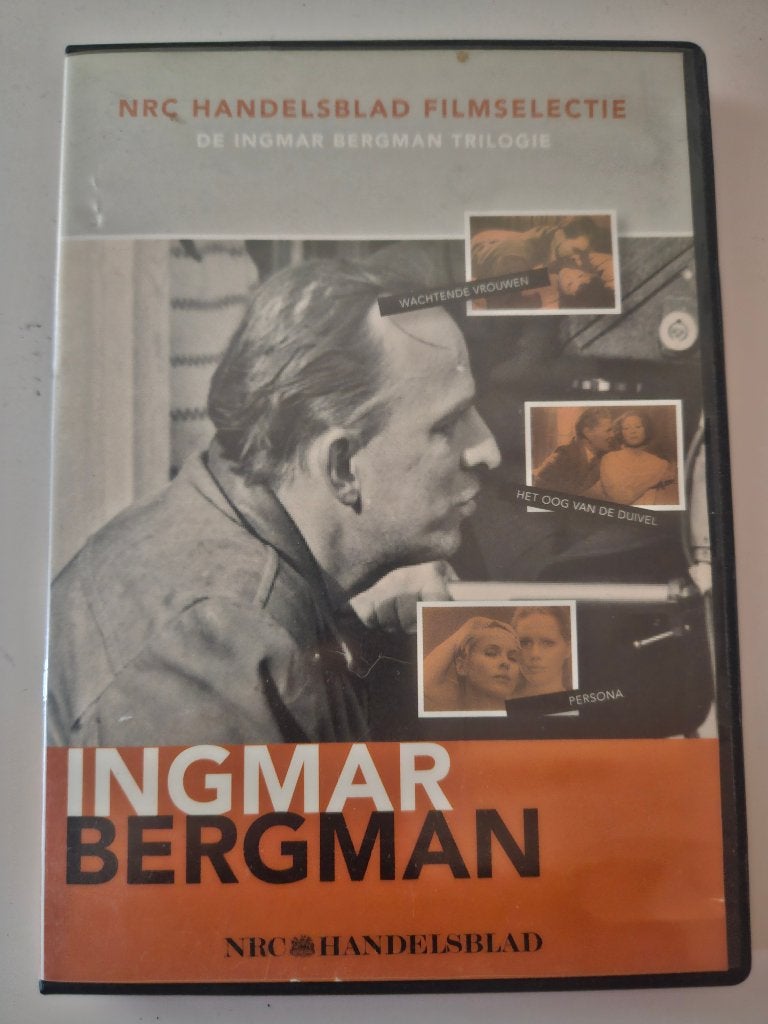 Ingmar Bergman Verleidingstrilogie 3-DVD NRC-Handelsblad, Cd's en Dvd's, Gebruikt, Overige gebieden, Inclusief boekje, Ophalen of Verzenden