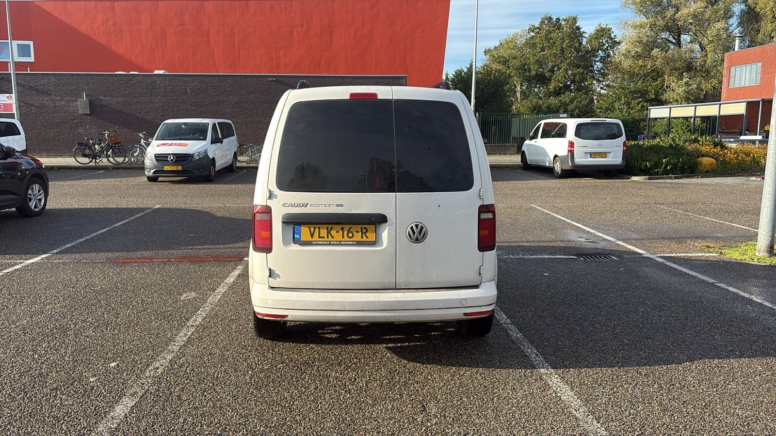 Volkswagen Caddy 2.0 D 110KW 2018 Wit, Auto's, Automaat, 4 cilinders, 700 kg, Volkswagen