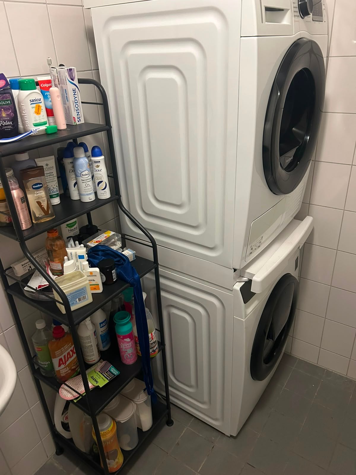 Samsung wasmachine en droger – Set – €600, Witgoed en Apparatuur, Ophalen, Zo goed als nieuw, 85 tot 90 cm, 1200 tot 1600 toeren