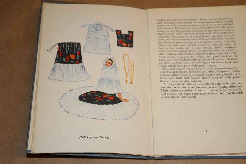 Dances of Mexico [1954]. Latijns-Amerikaanse volksdans., Boeken, Kunst en Cultuur | Dans en Theater, Ophalen of Verzenden, Gelezen