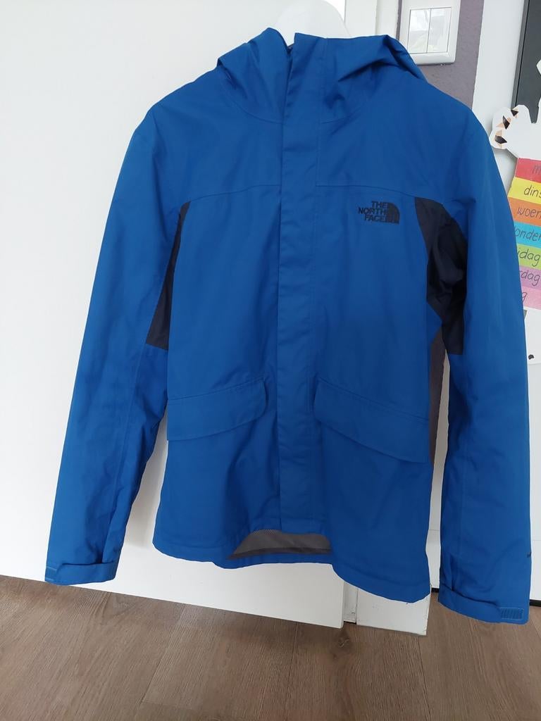 The North Face Jas Blauw Maat M, Kleding | Heren, Jassen | Zomer, Ophalen of Verzenden, Zo goed als nieuw, The North Face, Maat 48/50 (M)