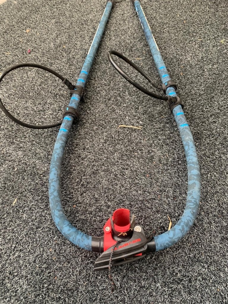 carbon mast en giek voor surfplank, Watersport en Boten, Windsurfen, Met giek, Zo goed als nieuw, Ophalen, Giek