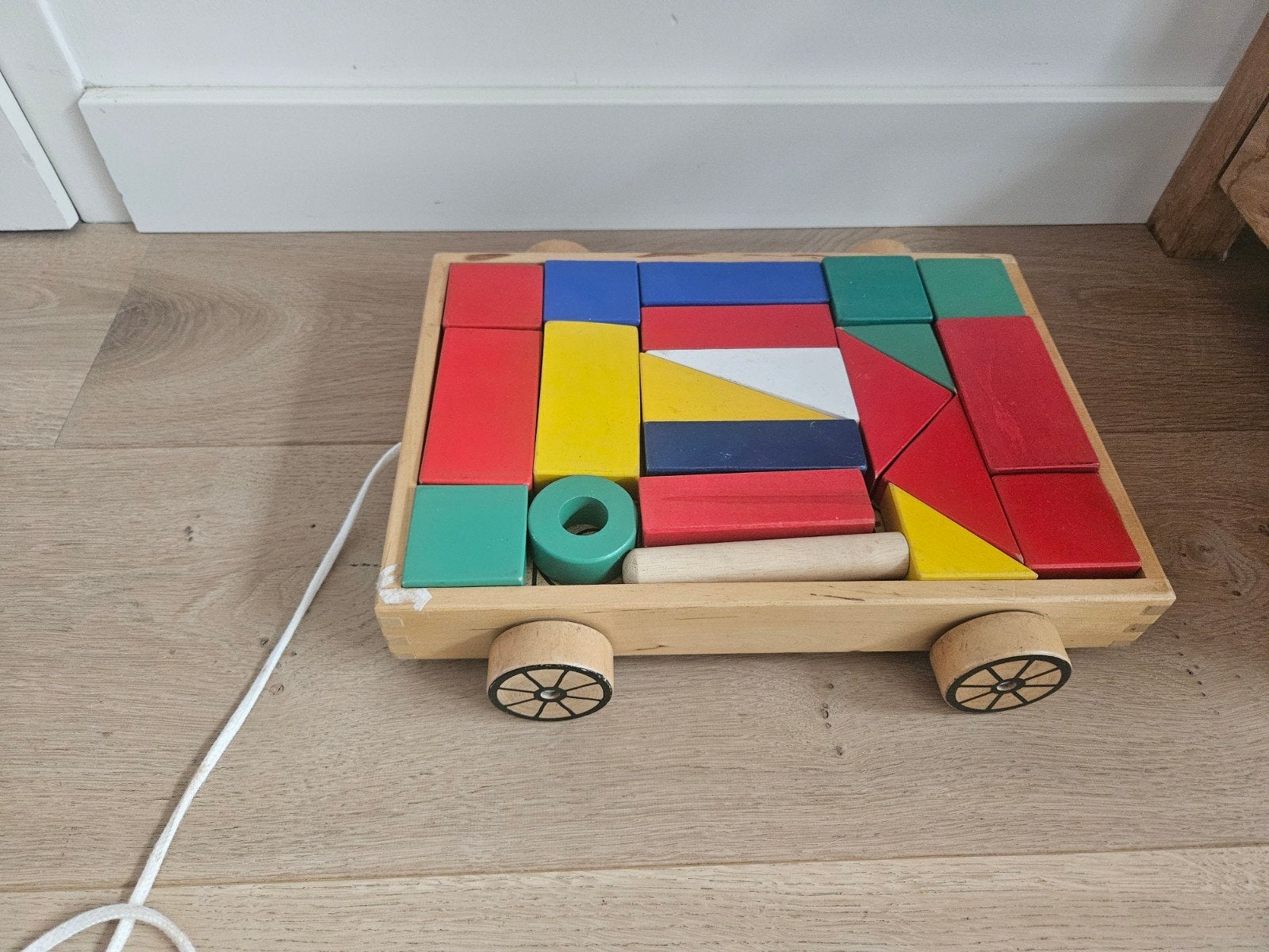 kar met blokken, Kinderen en Baby's, Ophalen