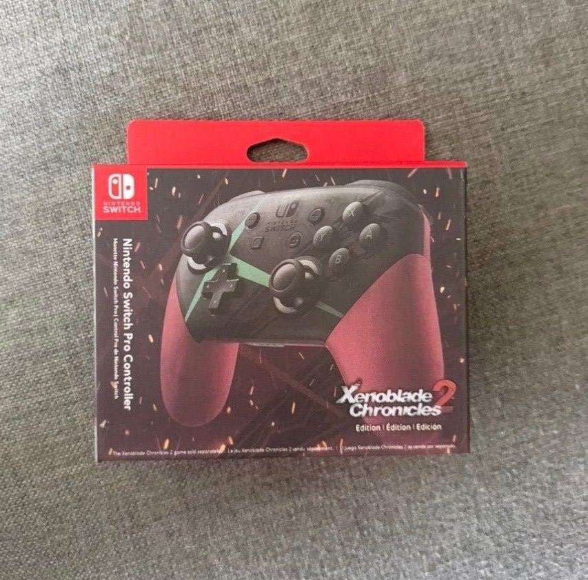 Nintendo Switch Pro Controller Xenoblade, Ophalen, Overige controllers, Zo goed als nieuw, Draadloos