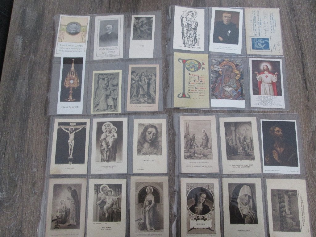 devotie prentjes 287 stuks lot 4, Ophalen of Verzenden