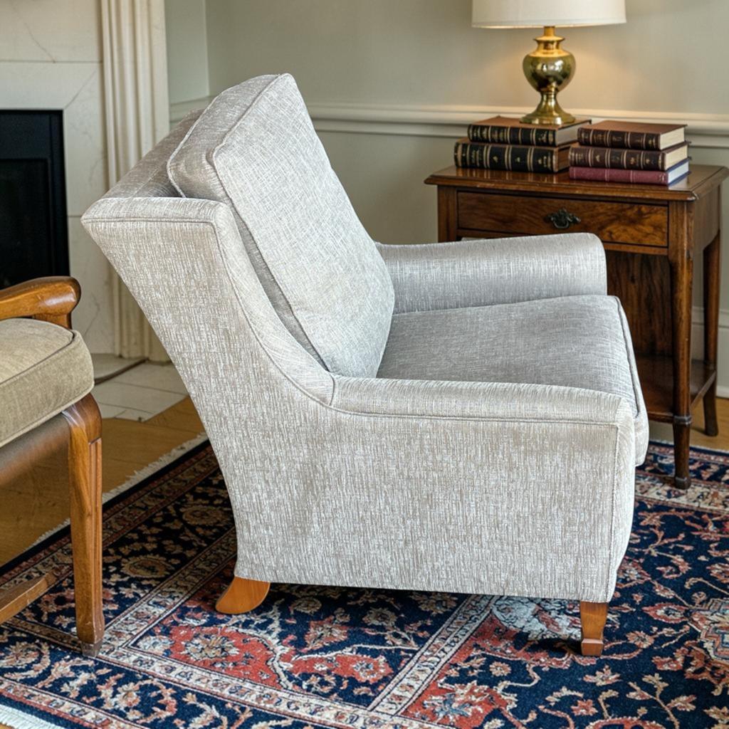 Duresta fauteuil, handgemaakt uit Engeland, z.g.a.n., Huis en Inrichting, Fauteuils, Ophalen, Huysmans, Zo goed als nieuw, Doorwerth