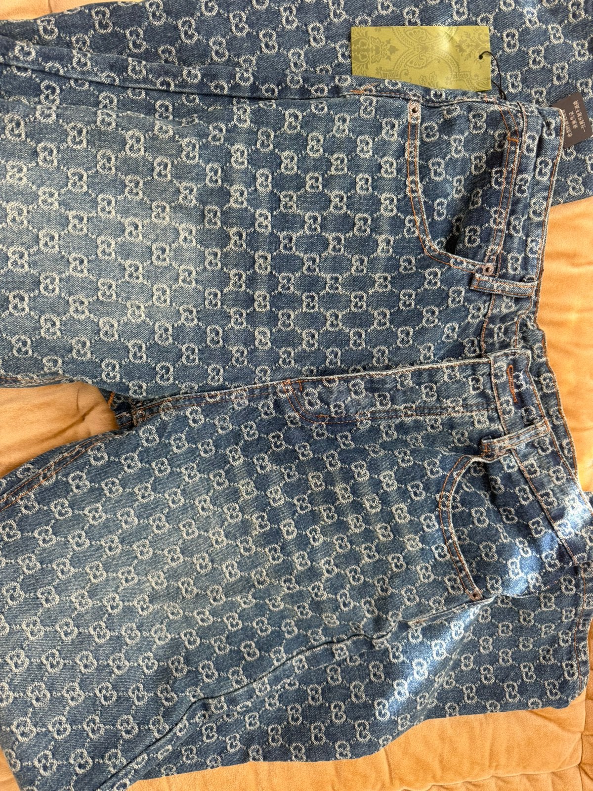 Gucci broek te koop!, Kleding | Dames, Broeken en Pantalons, Ophalen, Blauw, Nieuw, Maat 34 (XS) of kleiner