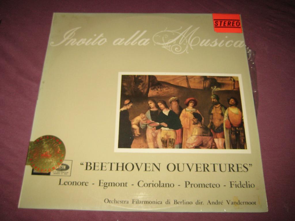 LP, Beethovens Ouvertures, Overige typen, Ophalen of Verzenden, Zo goed als nieuw, Romantiek