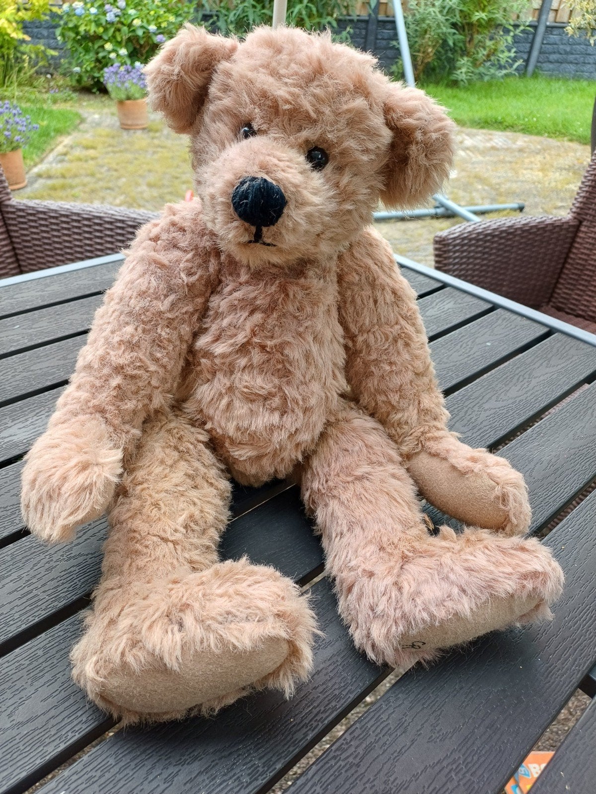 Christy Rave Cottage Collectibles Teddybeer 1997, Overige merken, Overige karakters, Beer, Ophalen of Verzenden