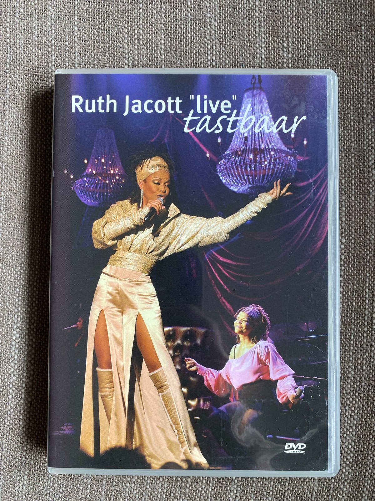 Ruth Jacott "Live" Tastbaar dvd, Alle leeftijden, Ophalen of Verzenden, Gebruikt