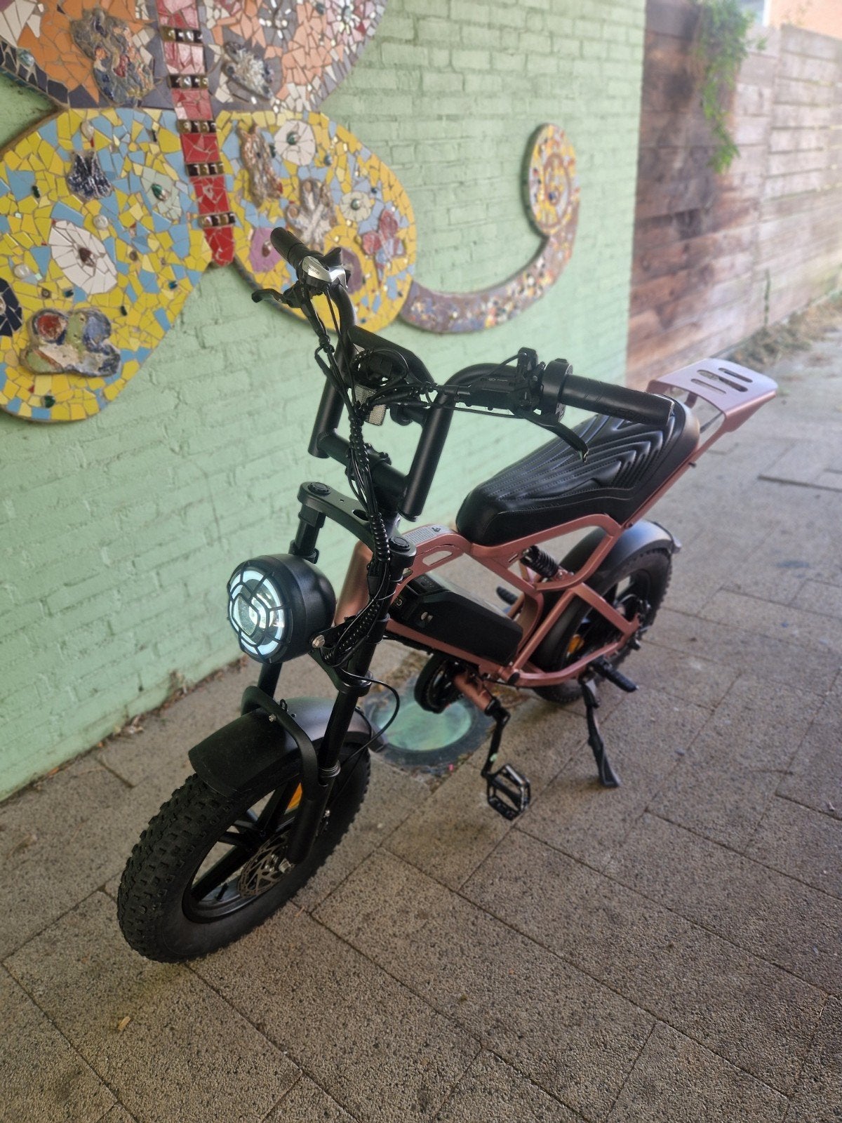 Elektrische Fatbike - Model Mini - Zo goed als nieuw, Fietsen en Brommers, Zo goed als nieuw, Minder dan 47 cm, 30 tot 50 km per accu