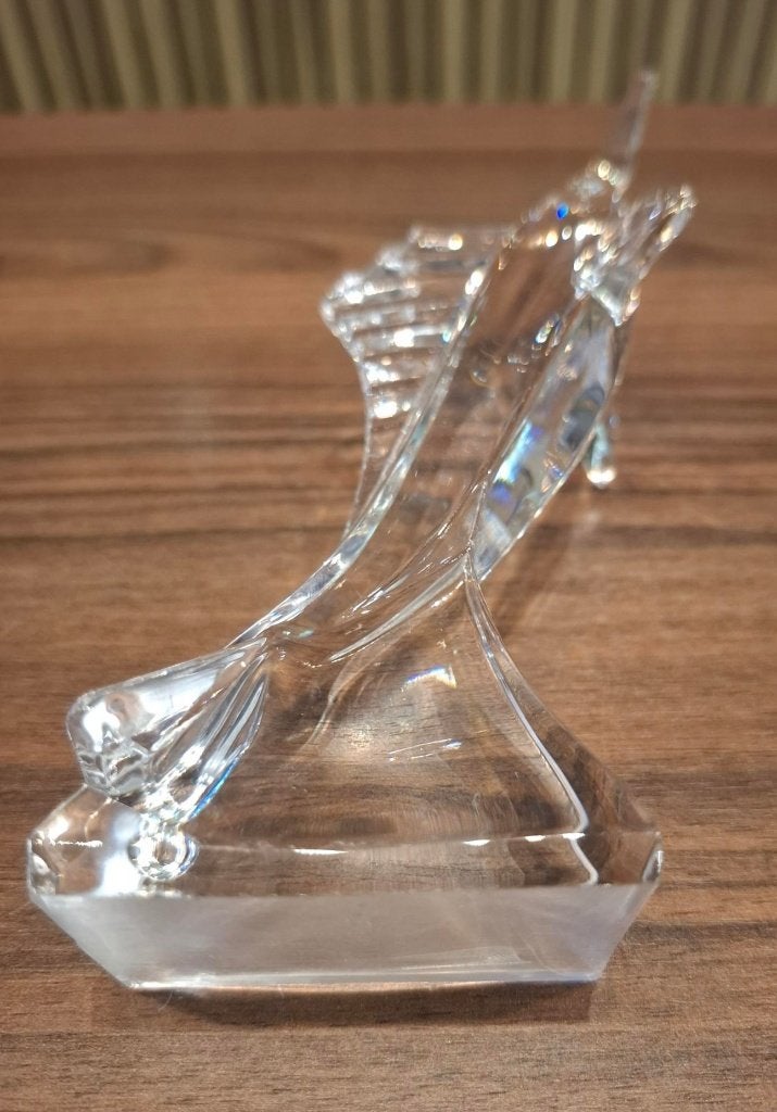 Zwaardvis in kristal., Ophalen of Verzenden