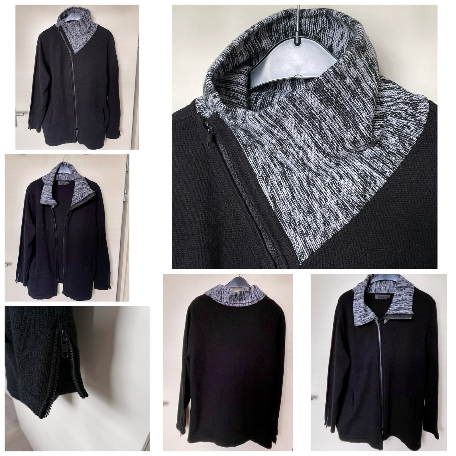Zwart ‘schippers’ vest, Ophalen of Verzenden, Zo goed als nieuw, Maat 52/54 (L), Zwart
