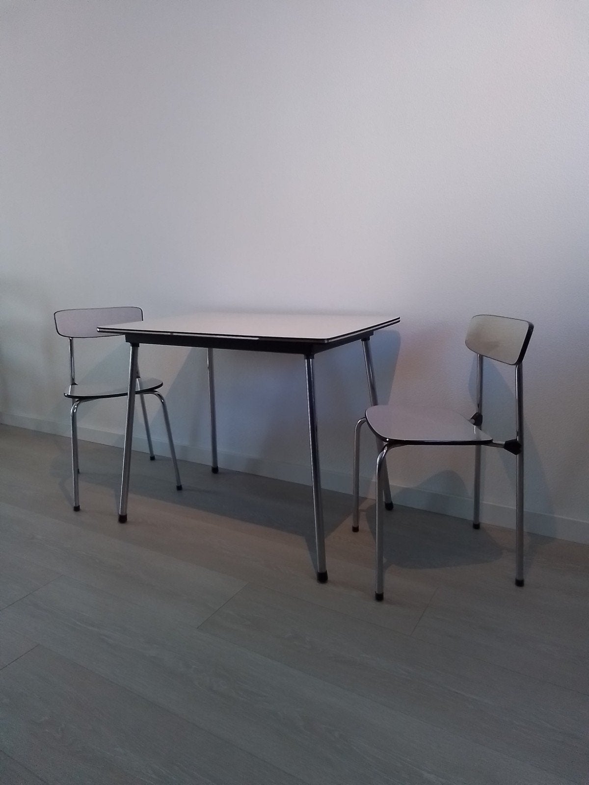 Formica tafel met stoelen, Ophalen, Rechthoekig, 50 tot 100 cm, 50 tot 100 cm