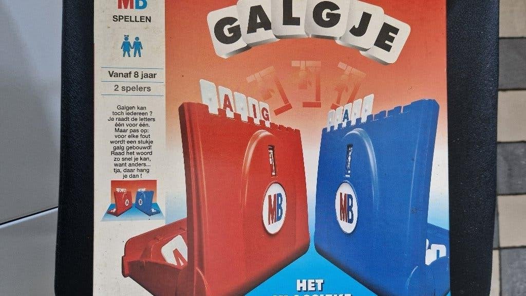Galgje MB, Hobby en Vrije tijd, Een of twee spelers, Ophalen, Zo goed als nieuw, MB Spellen