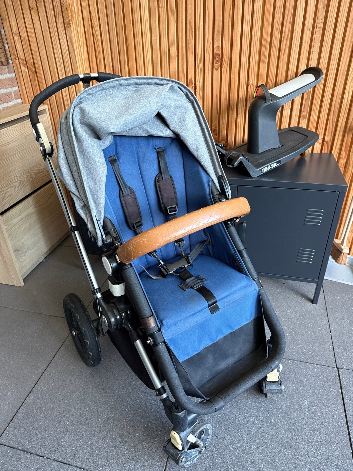 Bugaboo Cameleon kinderwagen met Kidsit t.e.a.b., Kinderen en Baby's, Ophalen, Gebruikt, Verstelbare rugleuning