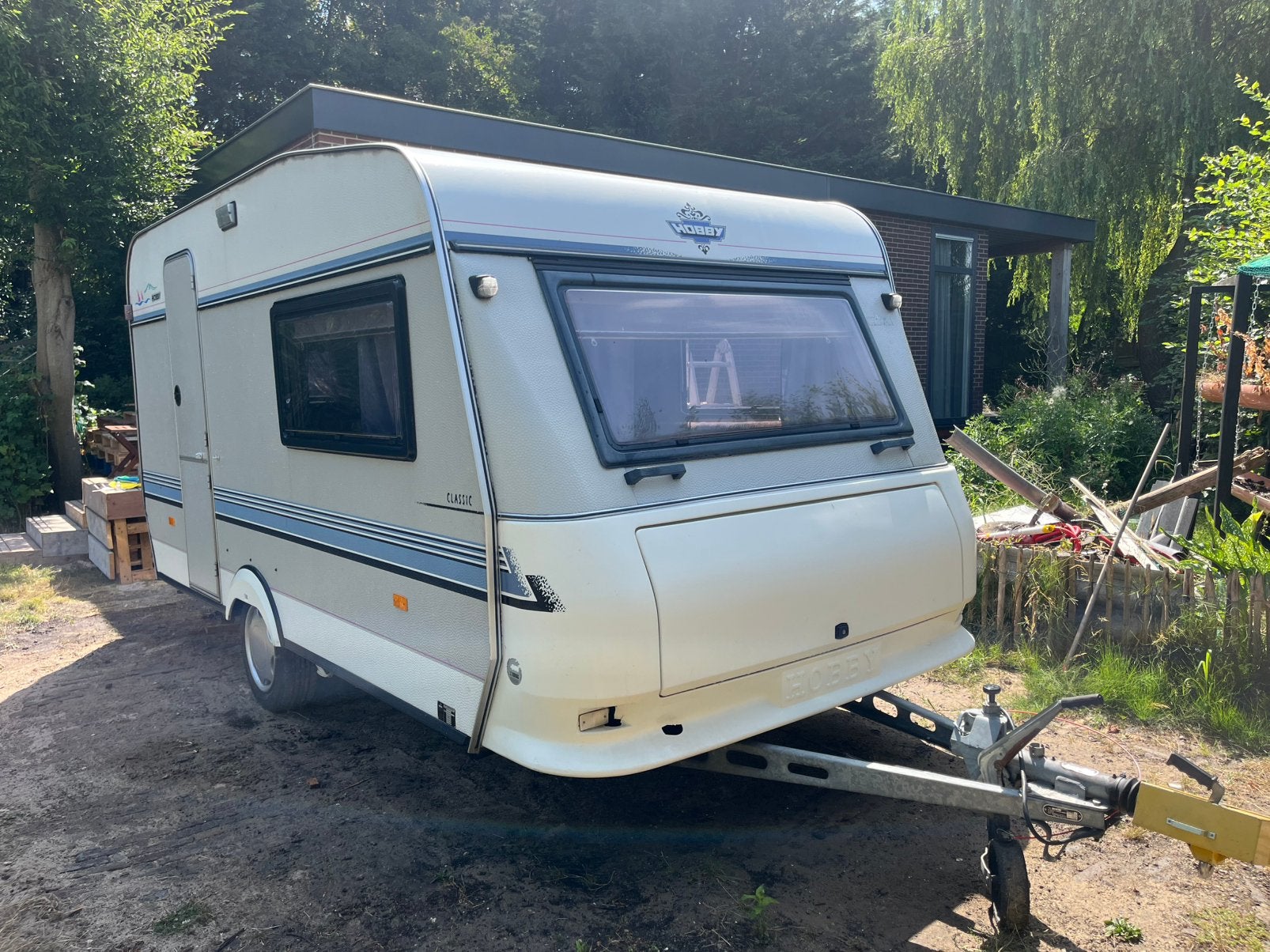 Hobby classic c10, Caravans en Kamperen, Caravans, Rondzit, Hobby, Omvormbare zithoek, Particulier