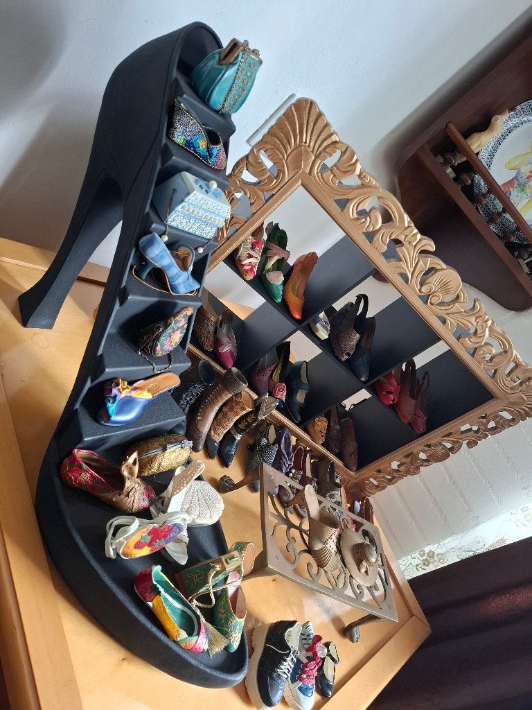 Just the right shoe collectie en display, Verzamelen, Ophalen of Verzenden, Gebruikt, Overige typen