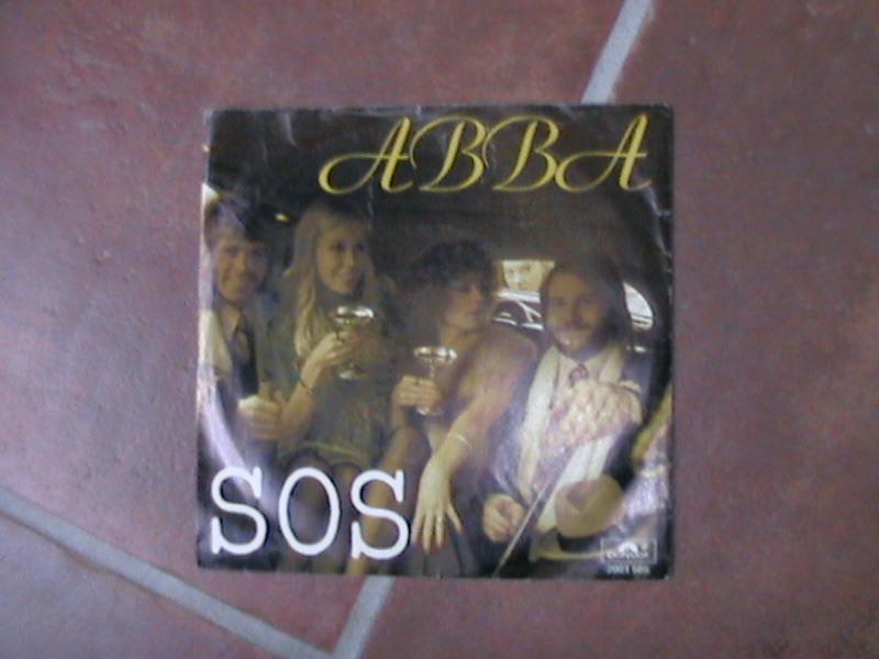 abba jukebox single sos uit 1975, Cd's en Dvd's, Vinyl Singles, Verzenden, Zo goed als nieuw, Pop