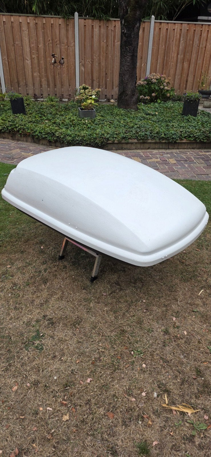 Dakkoffer compact Thule Liberty 100 - 100 liter bagage, Auto diversen, Dakkoffers, Ophalen, Gebruikt
