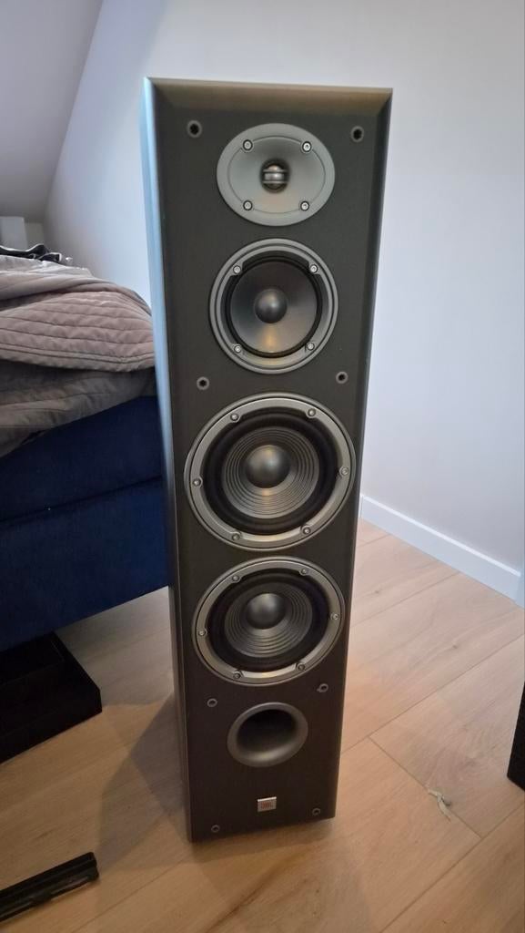 Complete Atmos 5.2.4 set: 4x E80, 2x Sub, 1x Center, 4x Onky, Ophalen, Zo goed als nieuw, 70 watt of meer, Overige merken