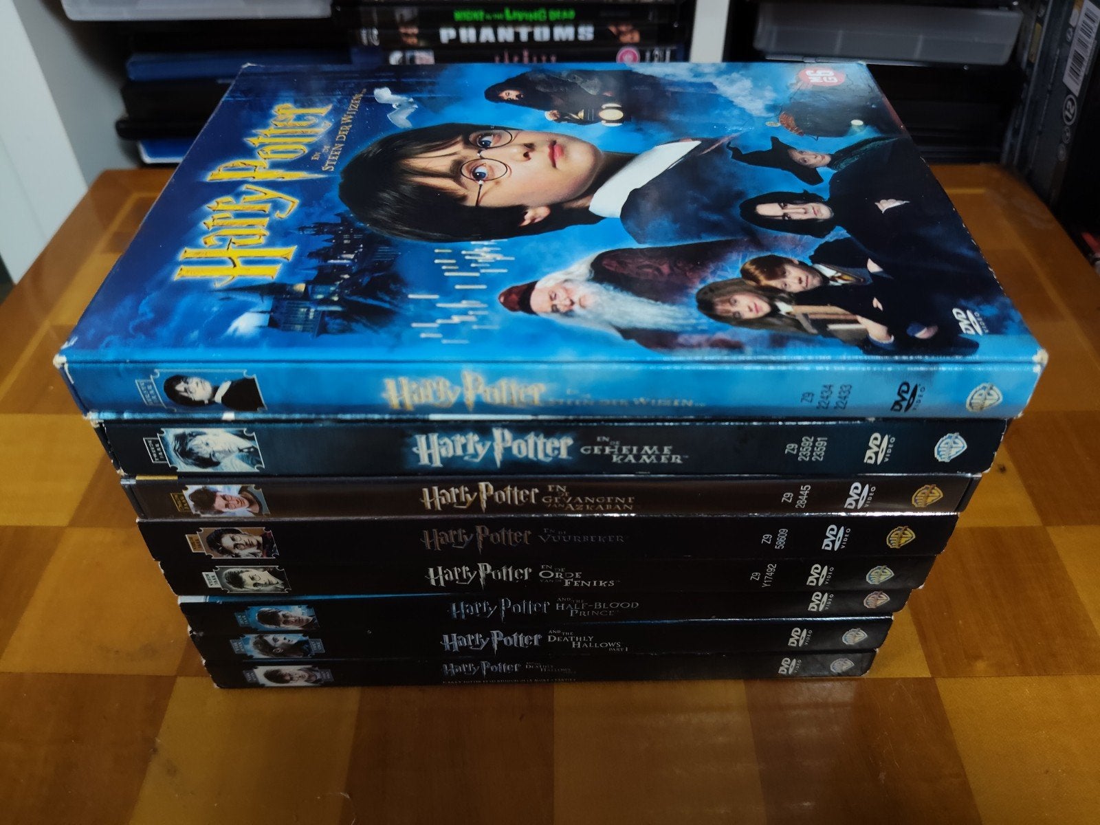 Harry Potter Complete Collectie 2 Disc Dvd sets Alle 8 Films, Ophalen of Verzenden, Zo goed als nieuw, Inclusief doosje, Nederlands
