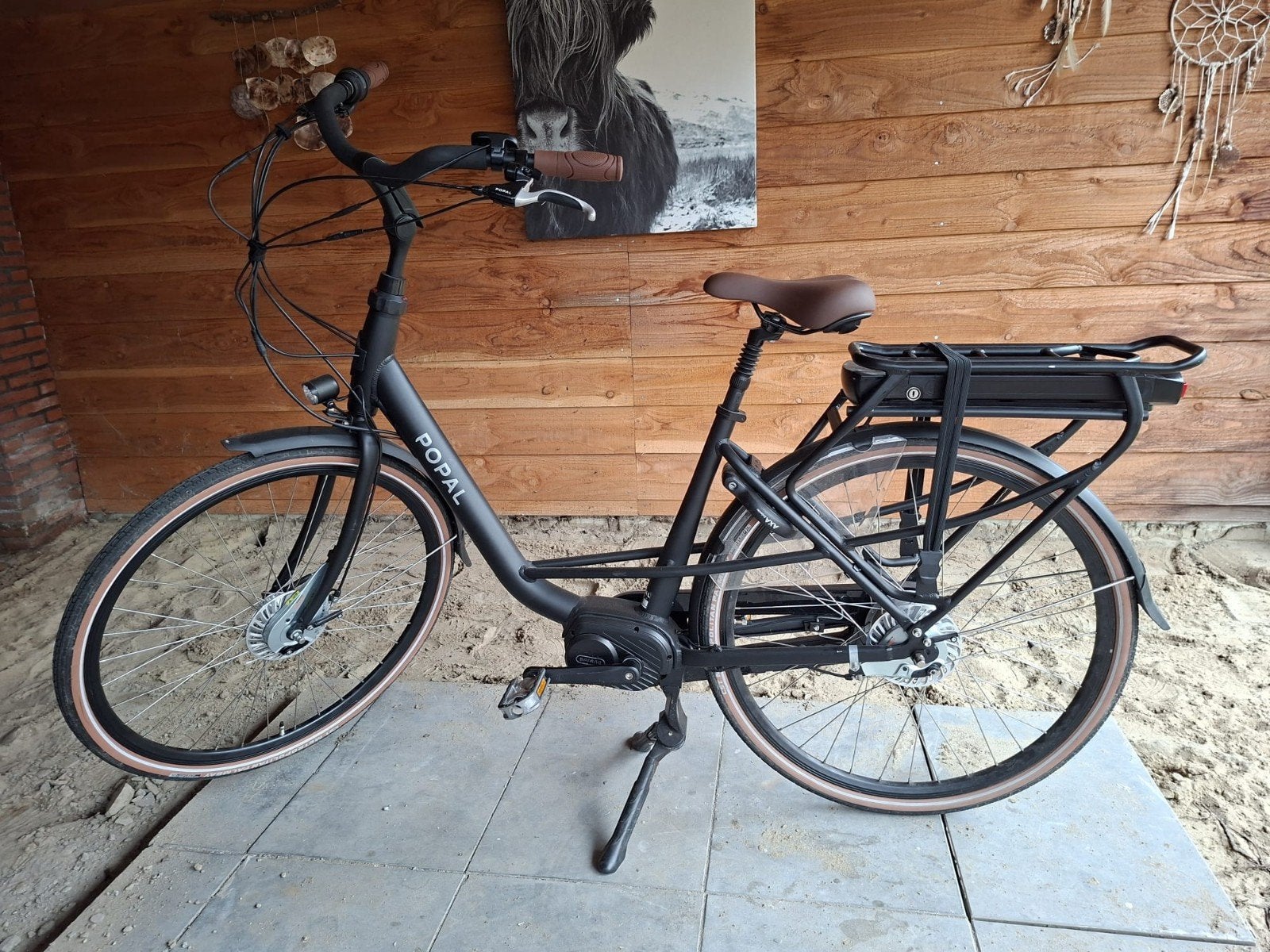 Popal E-bike met lage instap en 720 km op de teller, Zo goed als nieuw, 47 tot 51 cm, 50 km per accu of meer, Ophalen
