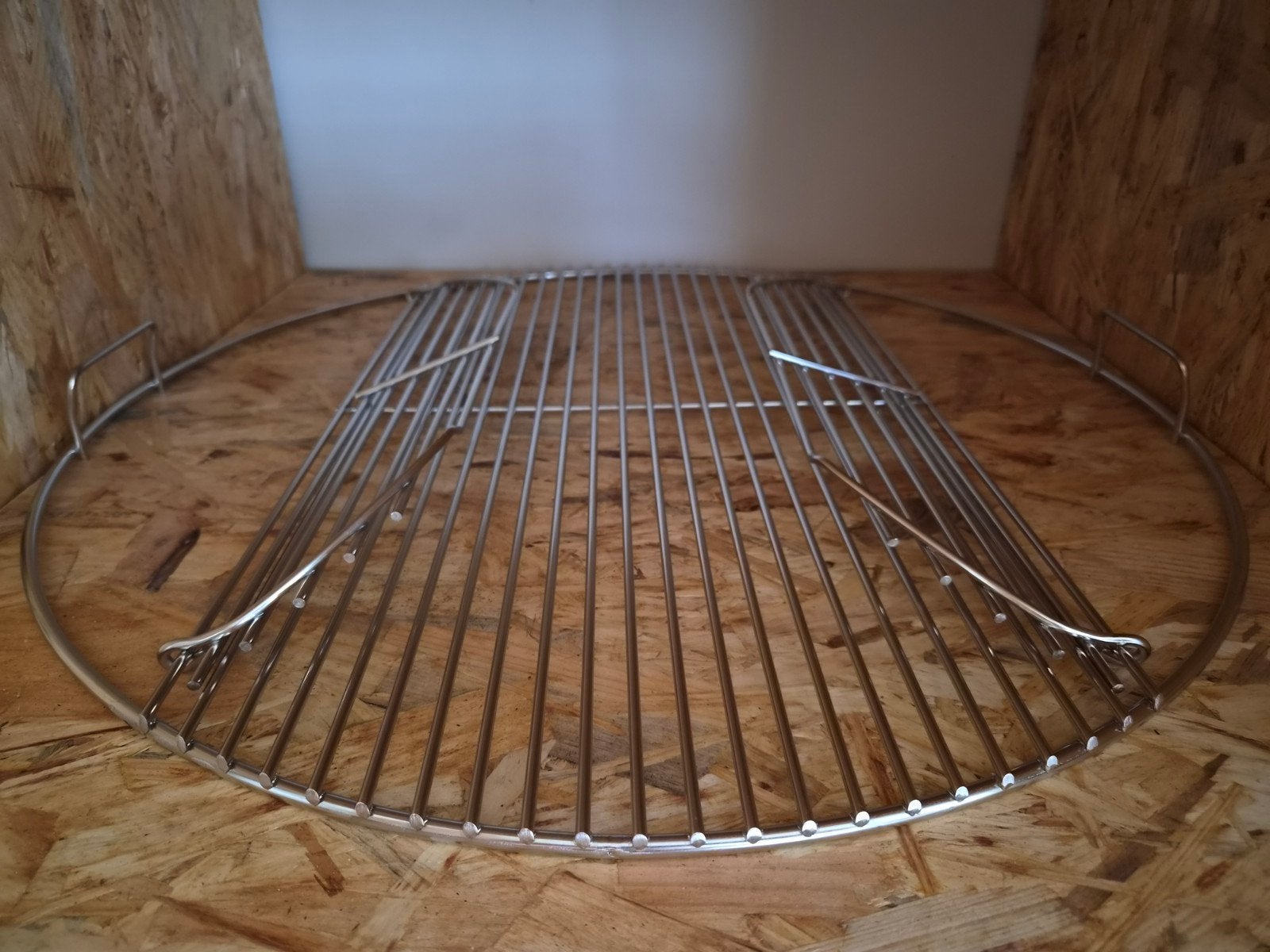 Nieuw RVS rooster voor Weber 57 cm kettle, Ophalen of Verzenden, Nieuw