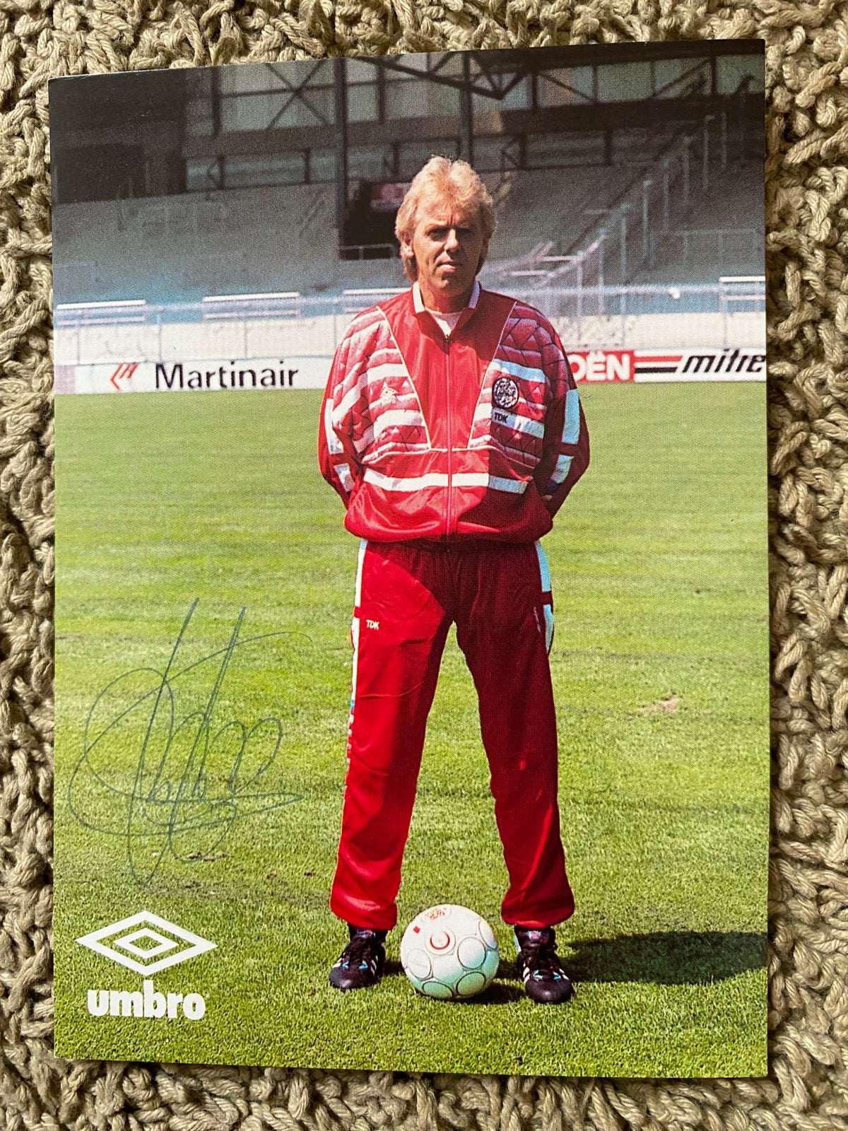 Originele gesigneerde kaart Leo Beenhakker - Don Leo 2025✝️, Ophalen of Verzenden, Zo goed als nieuw, Ajax