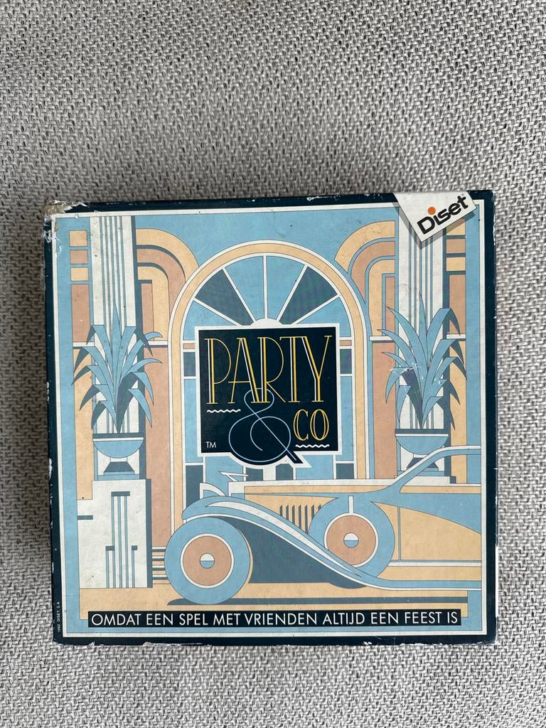 Party & Co Gezelschapsspel - Diset, Drie of vier spelers, Ophalen of Verzenden, Gebruikt