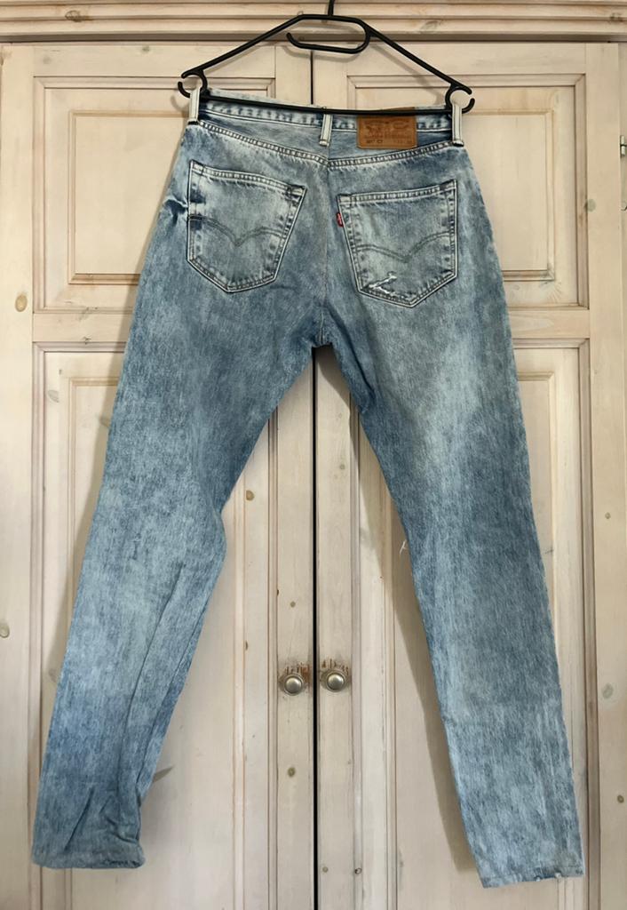 Levi’s 501 jeans maat 33/32, Ophalen of Verzenden, Zo goed als nieuw, Blauw, W33 - W36 (confectie 42/44)