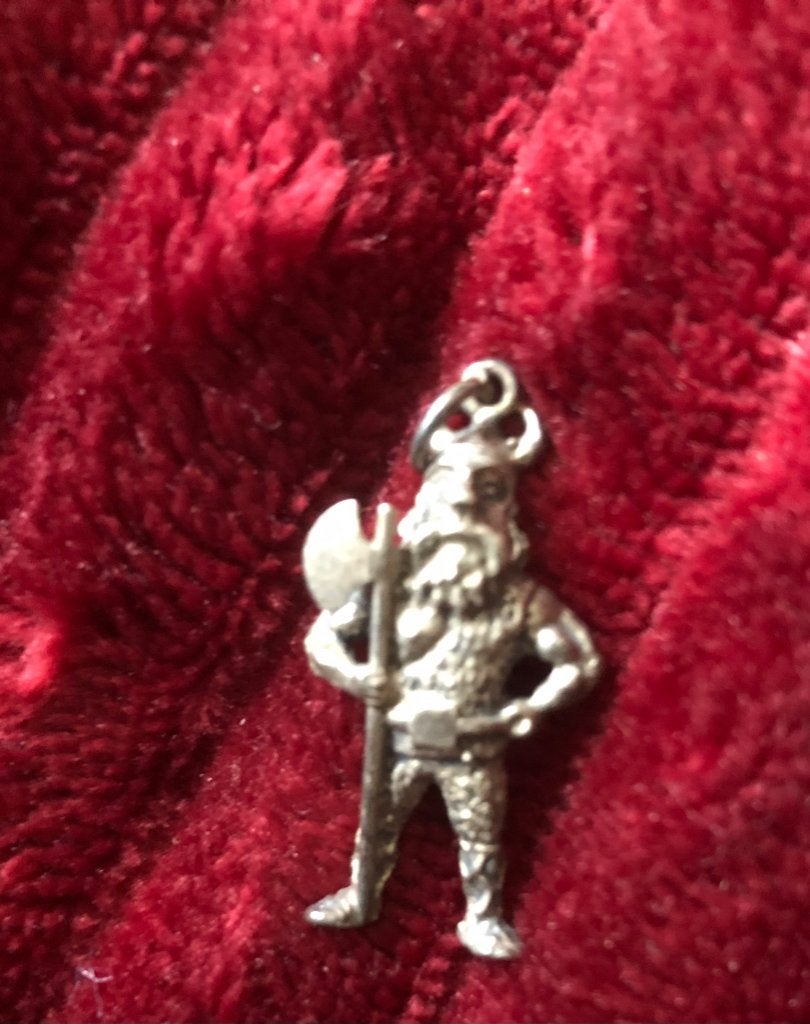 Viking Bedel met Bijl - Gedetailleerd Design, Ophalen of Verzenden, Gebruikt, Overige materialen, Overige merken